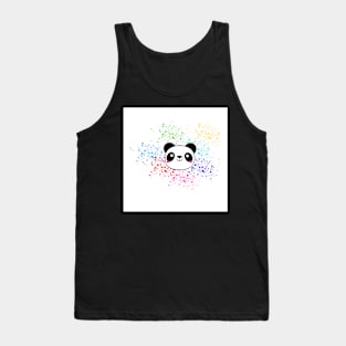 Happy Panda Bear Tank Top